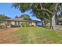 House exterior with a large tree in the front yard at 220 Coleman E Dr, Winter Haven, FL 33884