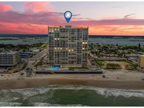 Oceanfront high-rise building with pool and beach access at 3425 S Atlantic Ave # 1105, Daytona Beach Shores, FL 32118