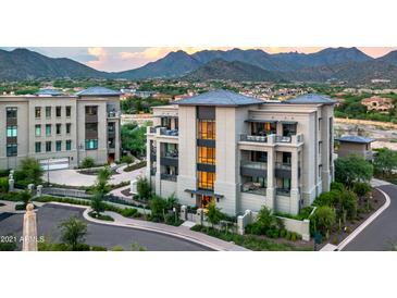 Luxury condo building with mountain views and upscale design at 18720 N 101St St # 2009, Scottsdale, AZ 85255