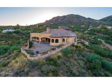 Luxury home with mountain views and spacious backyard at 11519 E Blue Wash Rd, Cave Creek, AZ 85331