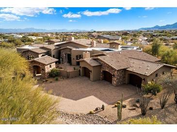 Luxury home with multiple levels and expansive grounds at 29906 N Miradar Ct # 18&19, Scottsdale, AZ 85262