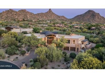 Luxury home nestled in mountain community with scenic views at 9673 E Oberlin Way # 15, Scottsdale, AZ 85262