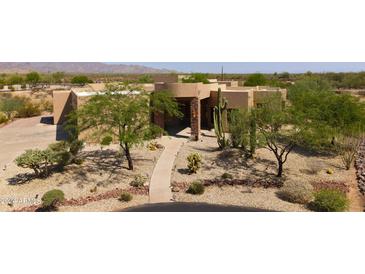 Stunning property with desert landscaping and mountain views at 19132 W Townley Ct, Waddell, AZ 85355