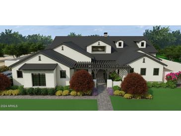 Two-story home with a pergola and landscaping at 2659 E Maplewood St, Gilbert, AZ 85297