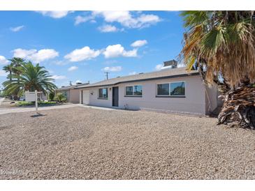 Single story home with gravel landscaping at 632 N 72Nd Pl, Scottsdale, AZ 85257