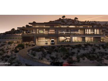 Luxury hillside home with modern design and stunning views at 6041 E Foothill N Dr, Paradise Valley, AZ 85253