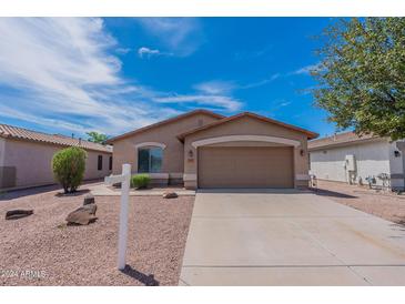 Charming single story home with a two car garage at 285 W Santa Gertrudis Trl, San Tan Valley, AZ 85143