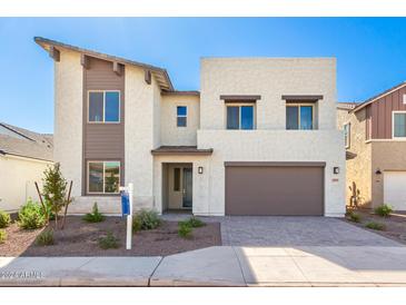 Two-story modern home with attached garage at 17975 W Vogel Ave, Goodyear, AZ 85338