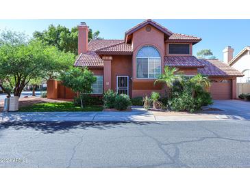Beautiful two-story home with a charming front yard at 3907 E Ironwood Dr, Phoenix, AZ 85044