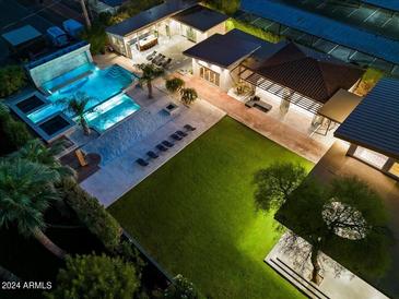 Luxury home with expansive backyard, pool, and city views at 341 E Monte Vista Rd, Phoenix, AZ 85004
