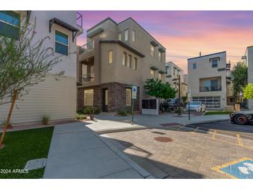 Modern three-story townhome with street parking at 3510 N Miller Rd # 1014, Scottsdale, AZ 85251