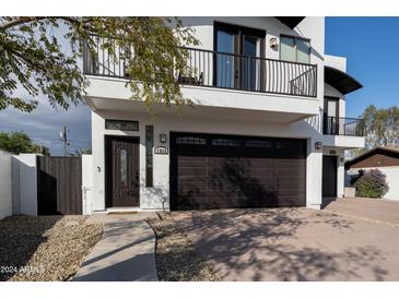 Modern two-story home with private balcony and garage at 1016 E Tempe Dr, Tempe, AZ 85288