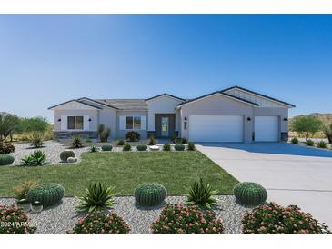Two-story home with attached two car garage at 4550 N 192Nd Dr, Litchfield Park, AZ 85340