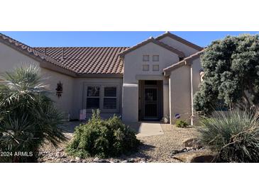 Exterior view of a single-story home with desert landscaping at 16249 W Copper Point Ln, Surprise, AZ 85374