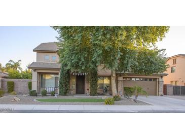 Beautiful two story home with manicured landscaping at 2541 E Carob Dr, Gilbert, AZ 85298