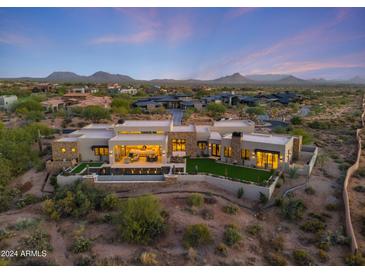 Luxury home with pool and expansive desert views at 9940 E Aleka Way, Scottsdale, AZ 85262