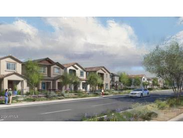 New townhouses with modern design and landscaping at 476 S Soho Ln # 2, Chandler, AZ 85225