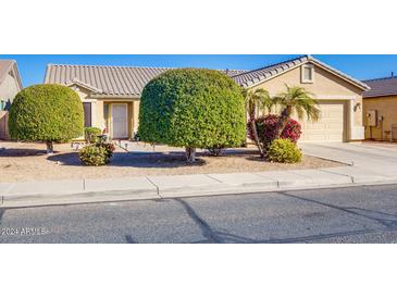 Well-maintained house with attractive landscaping and a two-car garage at 15741 N 164Th Ln, Surprise, AZ 85388