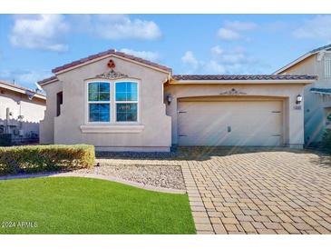 One-story home with a two-car garage and landscaped front yard at 30855 N 138Th Ave, Peoria, AZ 85383