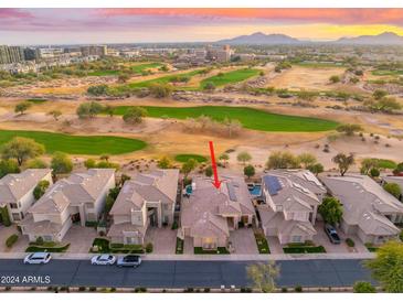 Luxury home with golf course views in a gated community at 6857 E Montreal Pl, Scottsdale, AZ 85254