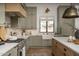 Modern kitchen with farmhouse sink and ample counter space at 3089 S Prospector Cir, Gold Canyon, AZ 85118