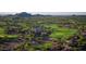 Aerial view of a luxury golf course community at 3119 S Prospector Cir, Gold Canyon, AZ 85118