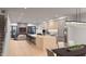 Modern kitchen with large island, stainless steel appliances, and open layout at 6932 E 1St St, Scottsdale, AZ 85251