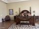 Luxurious main bedroom with large bed and sitting area at 10100 N 78Th Pl, Scottsdale, AZ 85258