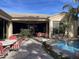 Stunning pool and patio area with a relaxing atmosphere at 10100 N 78Th Pl, Scottsdale, AZ 85258