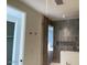Bathroom with walk-in shower and modern fixtures at 4849 N Camelback Ridge Rd # B201, Scottsdale, AZ 85251
