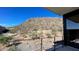 Relaxing patio overlooking mountain landscape at 4849 N Camelback Ridge Rd # B201, Scottsdale, AZ 85251