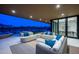 Covered patio with seating and mountain views at 37200 N Cave Creek Rd # 1009, Scottsdale, AZ 85262