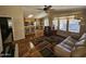 Living room with open concept to kitchen at 650 N Hawes Rd # 4829, Mesa, AZ 85207