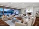 Elegant living room with hardwood floors and fireplace at 6940 E Indian Bend Rd, Paradise Valley, AZ 85253