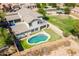 Luxury home with private pool and putting green in a residential neighborhood at 1327 E Judi Dr, Casa Grande, AZ 85122