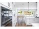 Bright kitchen with stainless steel appliances at 7583 W Gelding Dr, Peoria, AZ 85381