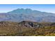 Mountainous terrain with desert vegetation at 11519 E Blue Wash Rd, Cave Creek, AZ 85331