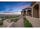 Front exterior showcasing a walkway and landscaping at 11519 E Blue Wash Rd, Cave Creek, AZ 85331