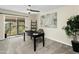 Bright office with balcony access and mountain views at 7120 N Clearwater Pkwy, Paradise Valley, AZ 85253