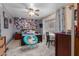 Bedroom with a bed, chair, and window at 2 E Muriel Dr, Phoenix, AZ 85022