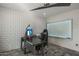 Home office featuring a large whiteboard and plenty of workspace at 8094 E Via Del Vencino --, Scottsdale, AZ 85258