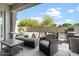 Relaxing patio with seating area and grill at 21088 E Arroyo Verde Dr, Queen Creek, AZ 85142