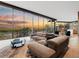 Stunning living room with panoramic views and modern furniture at 4796 E Charles Dr, Paradise Valley, AZ 85253