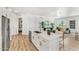 Open concept kitchen with island and living area view at 3131 N Central Ave # 3015, Phoenix, AZ 85012