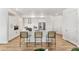 Modern kitchen with white cabinets and island at 3131 N Central Ave # 3015, Phoenix, AZ 85012