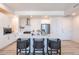 Modern kitchen with white cabinets, stainless steel appliances, and a large island with seating at 3131 N Central Ave # 3013, Phoenix, AZ 85012