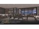 Outdoor kitchen and dining area with mountain views at 9108 E Grapevine Pass --, Scottsdale, AZ 85262