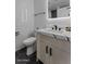 Modern bathroom with quartz countertop and fixtures at 628 W El Pajarito Dr, Wickenburg, AZ 85390