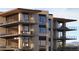 Modern building exterior with multiple balconies at 4849 N Camelback Ridge Rd # A311, Scottsdale, AZ 85251