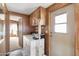 Laundry room with washer, dryer, and coat rack at 3330 E Main St # 9, Mesa, AZ 85213